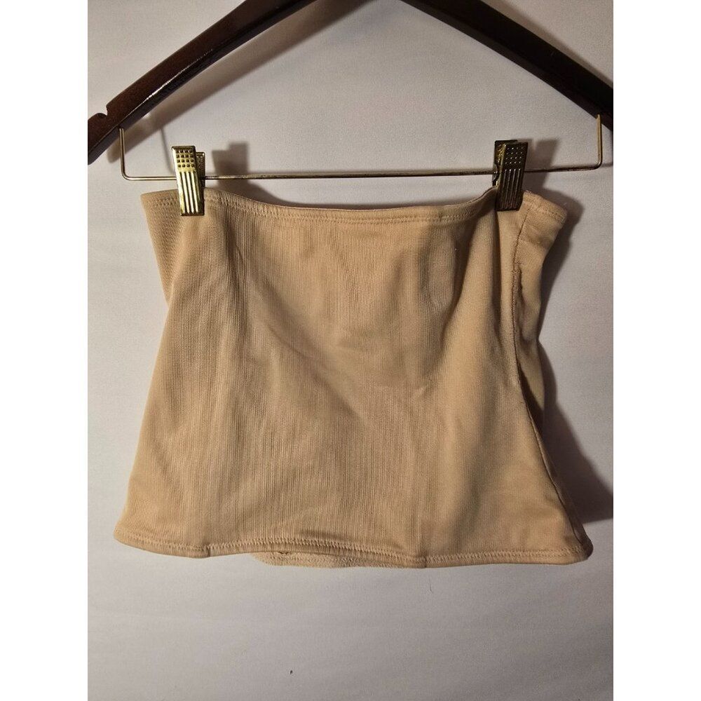 Cupid Womens Waist Cincher Trainer Body Shaper Womens Plus Size 2XL Beige Nude